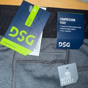 DSG Black Boxer Briefs Performance Fabric